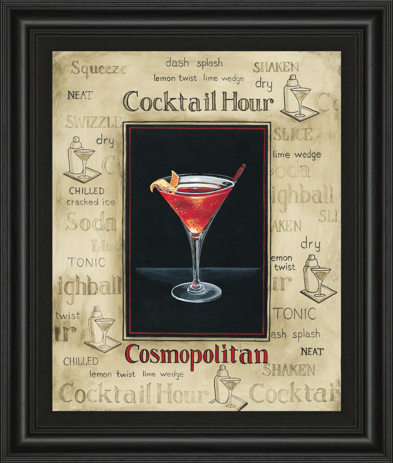 Cosmopolitan By Gregory Gorham 22X26 Framed Print