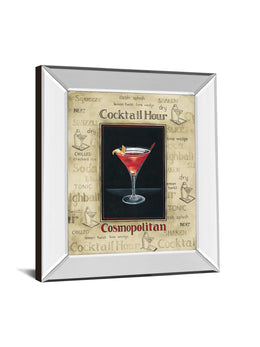 Mirrored Frame Cosmopolitan By Gregory Gorham 22X26 Mirror Frame Print