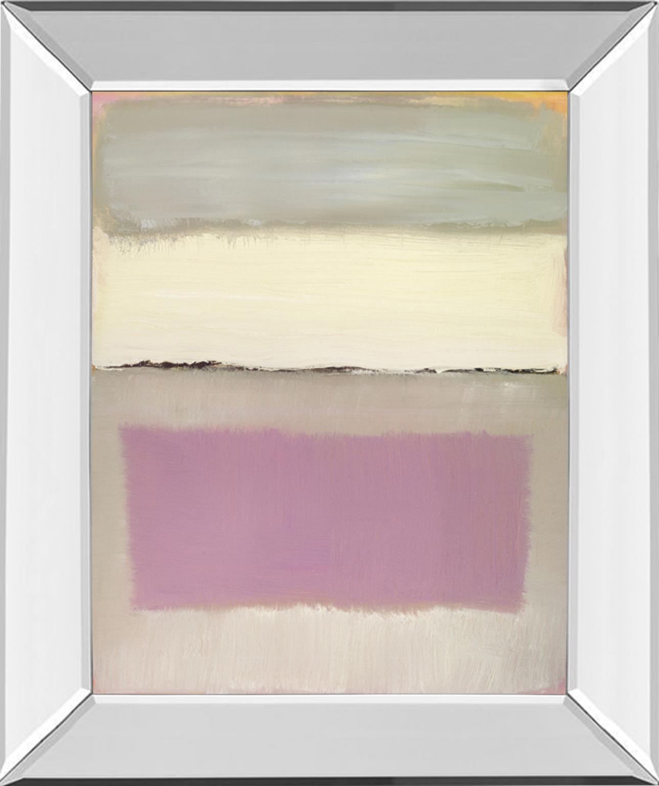 Mirrored Frame Twilight I By Caroline Gold 22X26 Mirror Frame Print