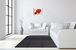 Mirrored Frame Passion For Poppies Ii By Nan 22X26 Mirror Frame Print