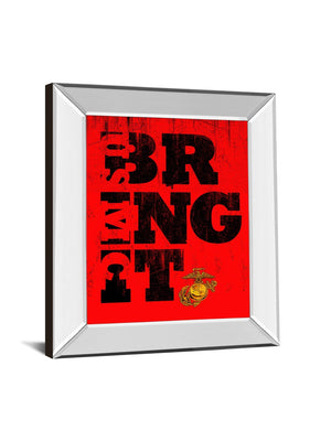 Mirrored Frame Bring It 22X26 Mirror Frame Print