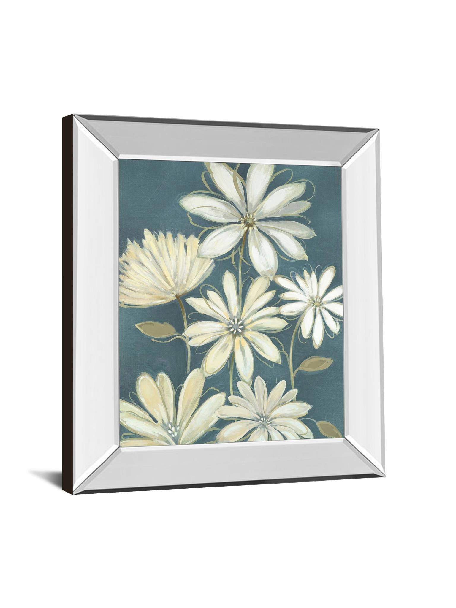 Mirrored Frame Opposites Attract I By Maria 22X26 Mirror Frame Print