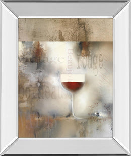 Mirrored Frame Cellar Ii By J.P Prior 22X26 Mirror Frame Print