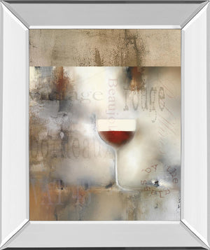 Mirrored Frame Cellar Ii By J.P Prior 22X26 Mirror Frame Print