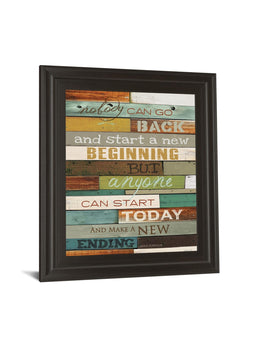 Make A New Ending By Marla Rae 22X26 Framed Print