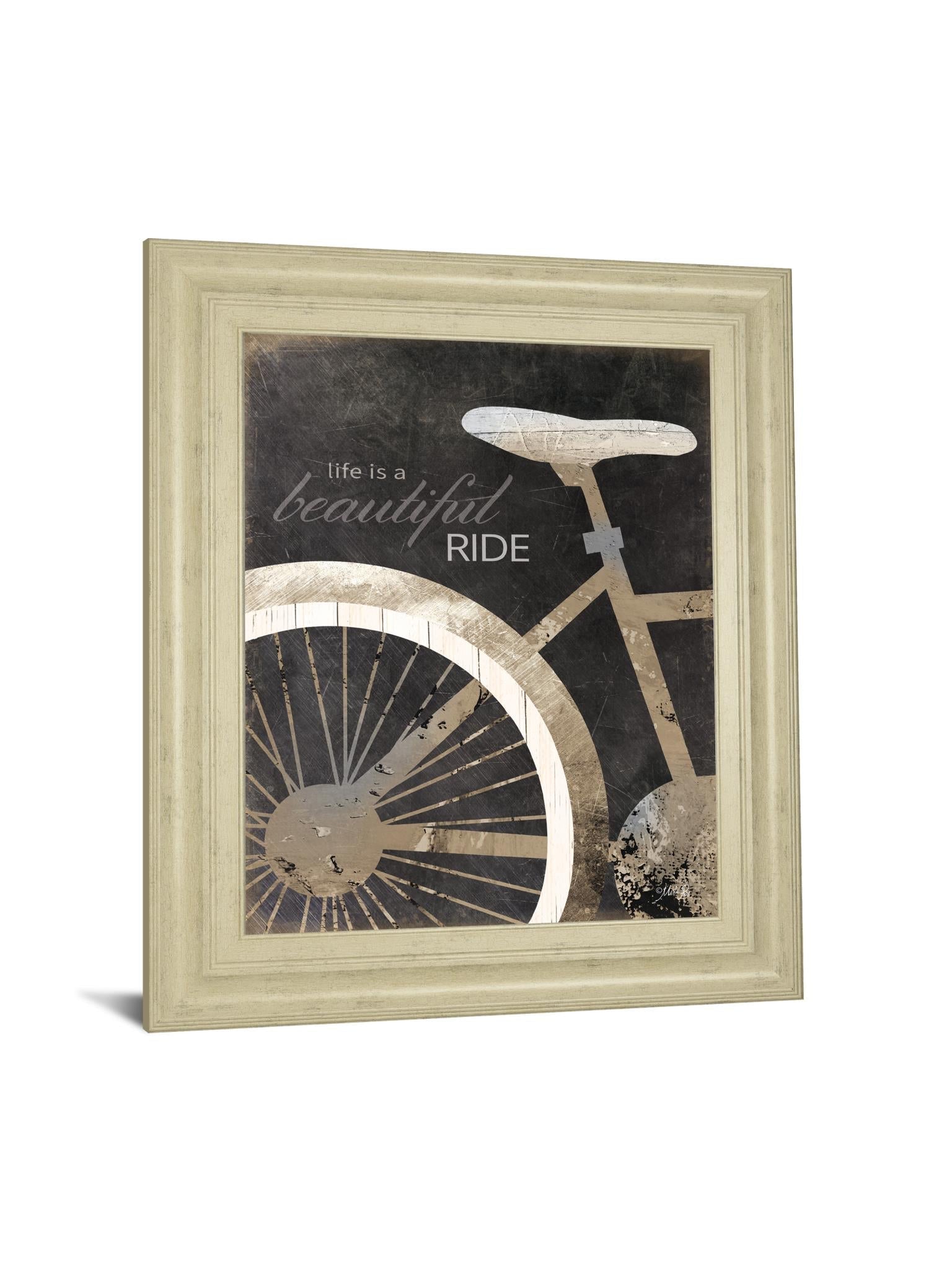 Life Is A Beautiful Ride By Marla Rae 22X26 Framed Print