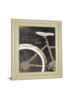 Life Is A Beautiful Ride By Marla Rae 22X26 Framed Print