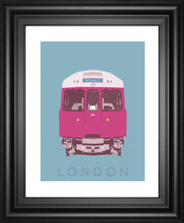 London Transport 3 By Ben James 22X26 Framed Print