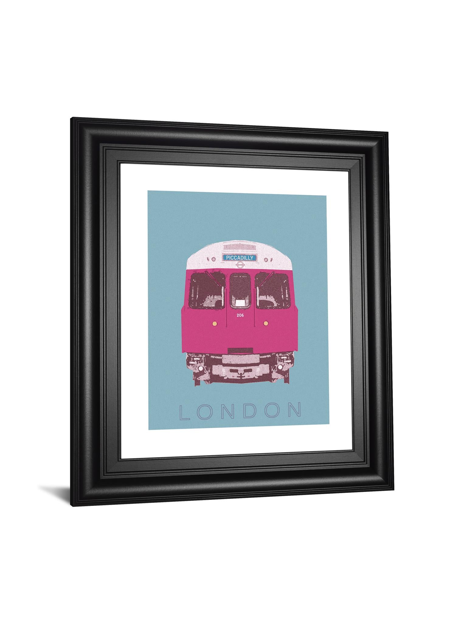 London Transport 3 By Ben James 22X26 Framed Print