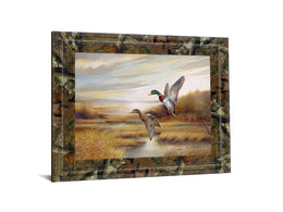 Mallards By Ruanne Manning ***Monl*** 22X26 Framed Print