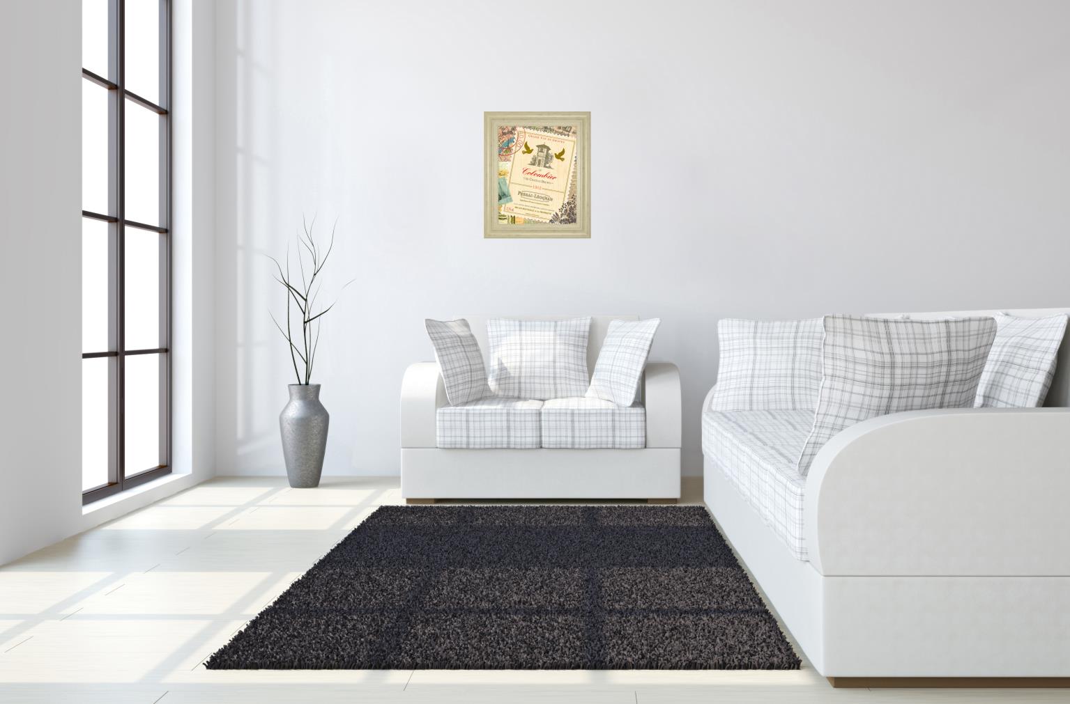 Wine Tour 1  By Maria Mendez 22X26 Framed Print