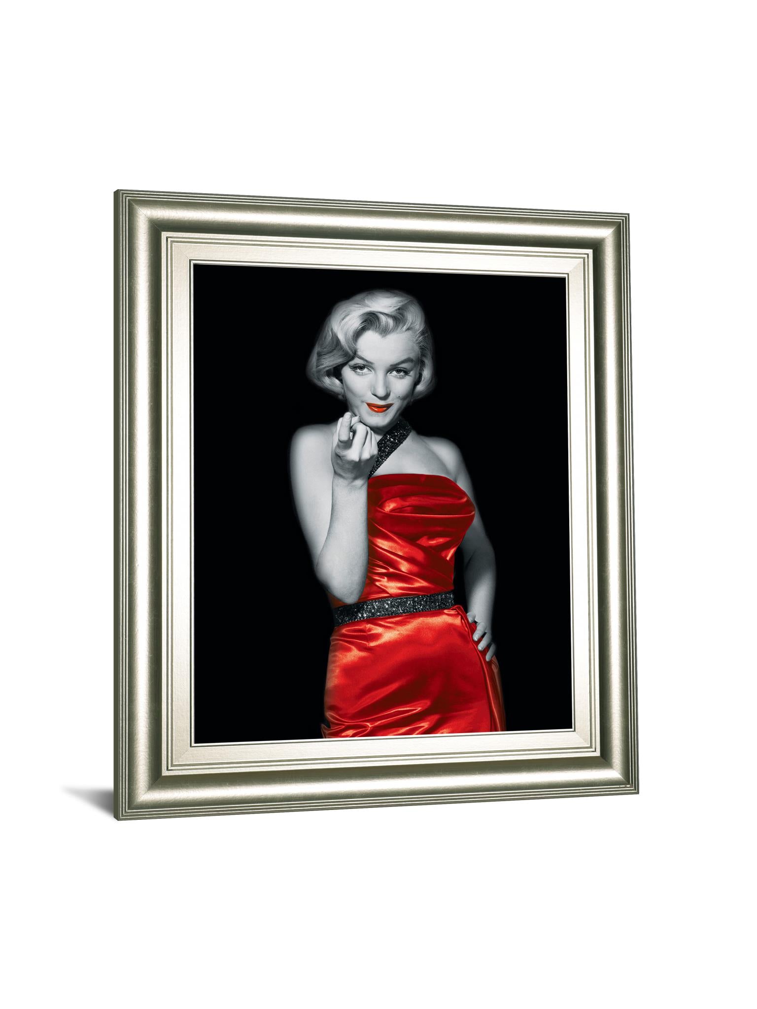 Lady In Red 2  By Chelsea Collection 22X26 Framed Print
