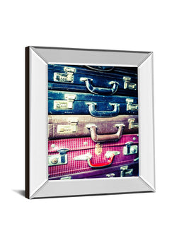 Mirrored Frame Eastern Travels 2 By Susan Bryant 22X26 Mirror Frame Print