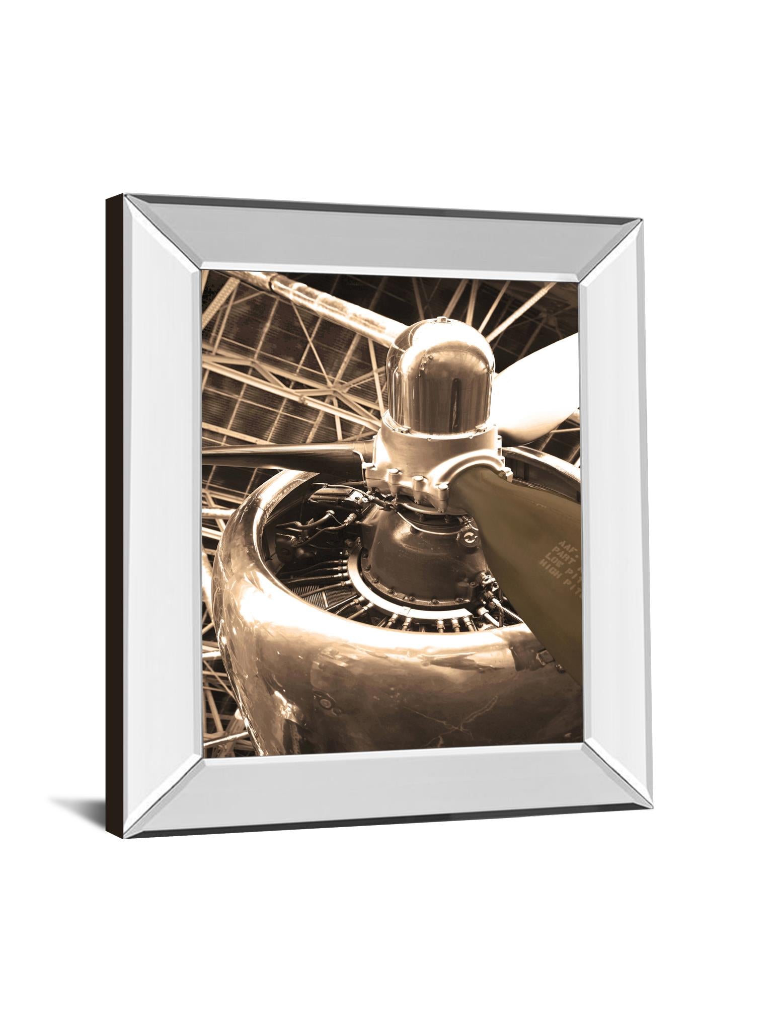 Mirrored Frame Dc4 Aircraft By Danita Delimont 22X26 Mirror Frame Print