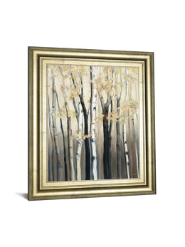 Golden Birch I By Julia Purinton 22X26 Framed Print