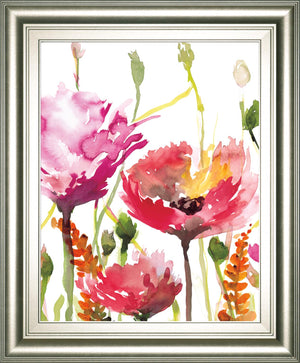 Blooms And Buds By Rebecca Meyers 22X26 Framed Print