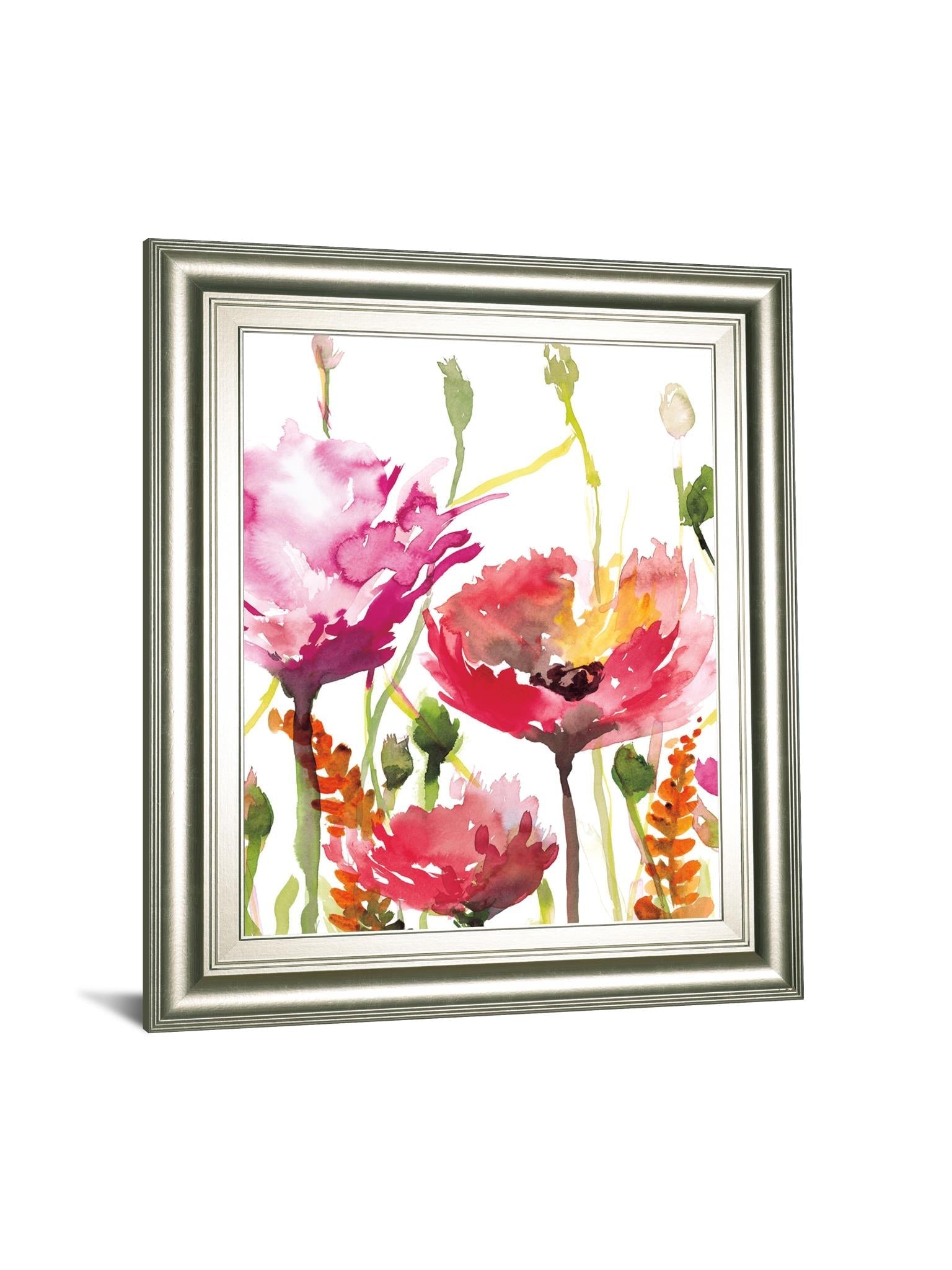 Blooms And Buds By Rebecca Meyers 22X26 Framed Print