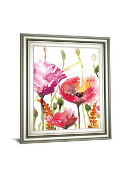Blooms And Buds By Rebecca Meyers 22X26 Framed Print