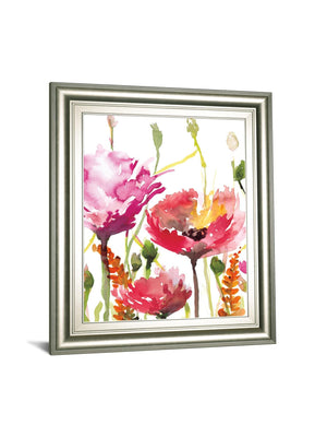 Blooms And Buds By Rebecca Meyers 22X26 Framed Print