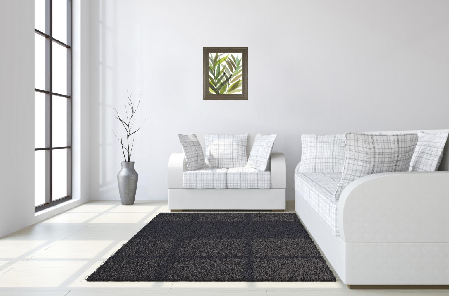 Tropical Greens I By Rebecca Meyers 22X26 Framed Print
