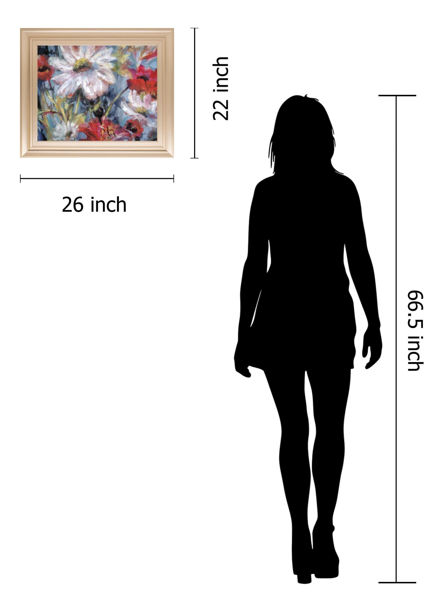 Tangled Garden I By Brent Heighton 22X26 Framed Print