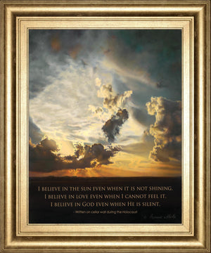 Believe By Bonnie Mohr 22X26 Framed Print