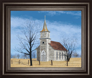 Little House On The Prairie By Billy Jacobs 22X26 Framed Print