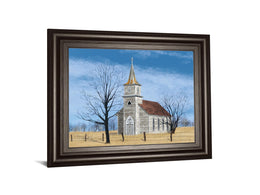 Little House On The Prairie By Billy Jacobs 22X26 Framed Print