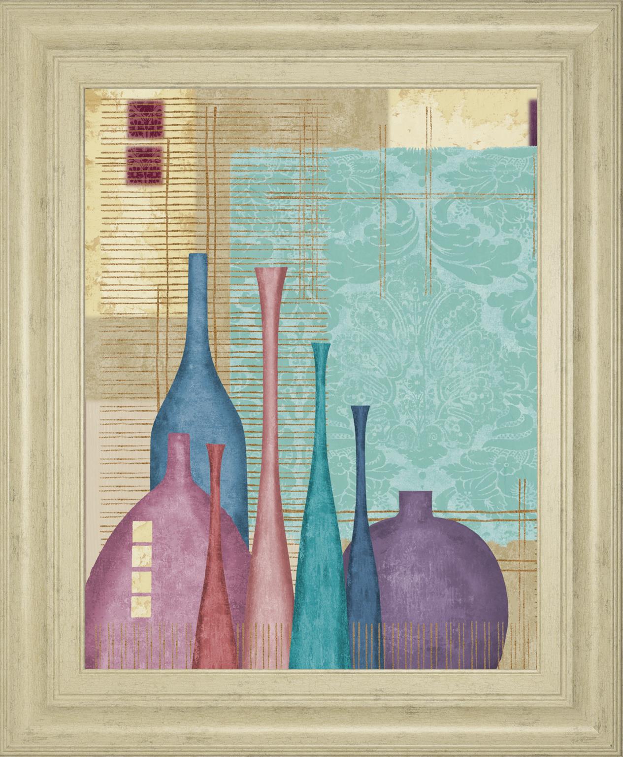 Raku I By Linda Wood 22X26 Framed Print