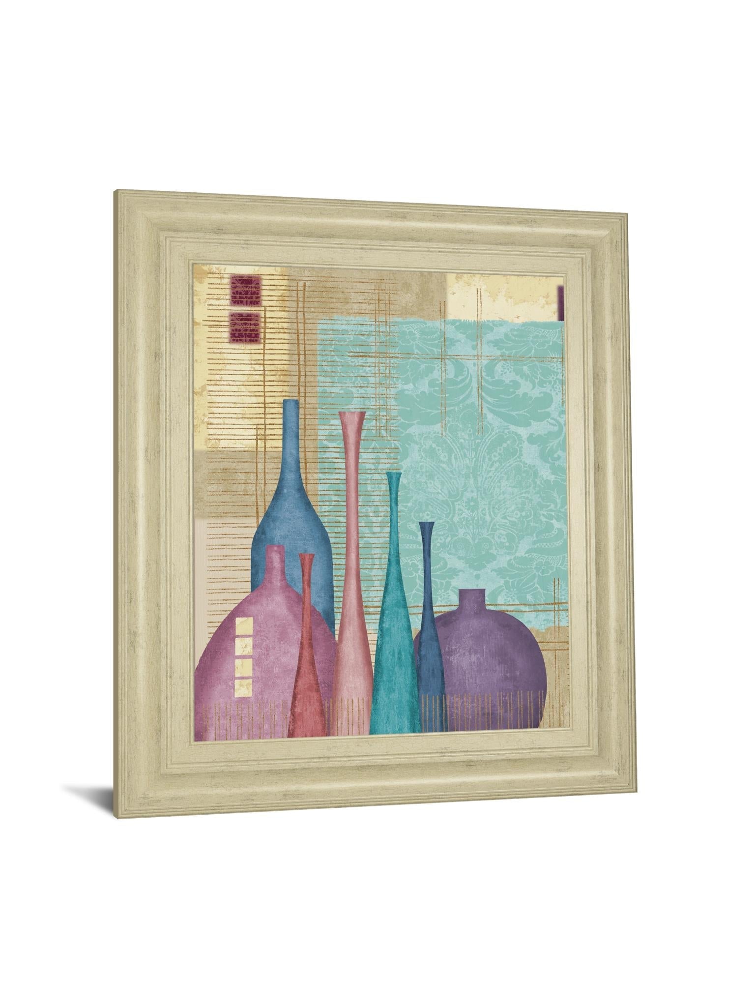 Raku I By Linda Wood 22X26 Framed Print