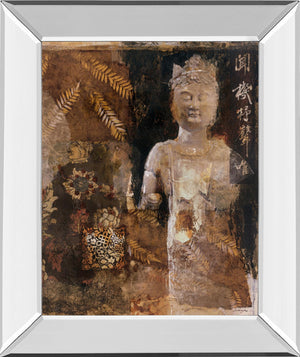 Mirrored Frame Inner ChiÂ  Iii By Douglas 22X26 Mirror Frame Print