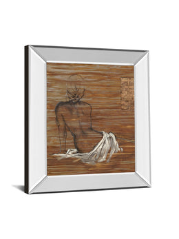 Mirrored Frame Maya By Saro 22X26 Mirror Frame Print