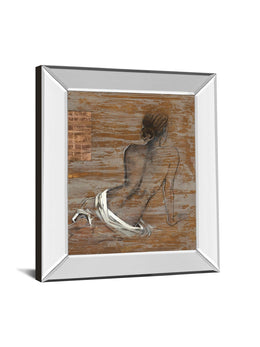 Mirrored Frame Vivenne By Saro 22X26 Mirror Frame Print