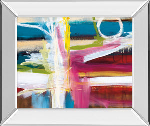 Mirrored Frame Colour Blind By St. Germain 22X26 Mirror Frame Print