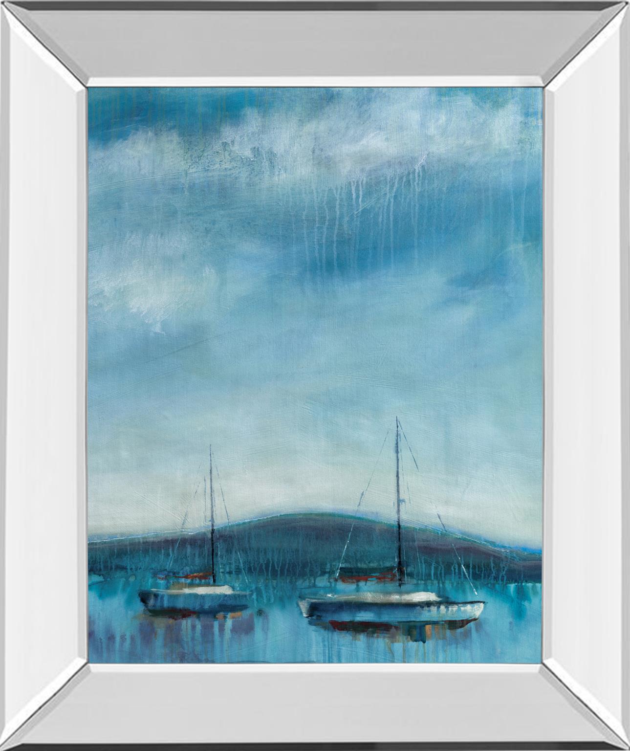 Mirrored Frame Nauticus By D'Aguiar 22X26 Mirror Frame Print