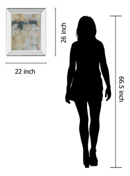 Mirrored Frame Carbon Neutral By Parker 22X26 Mirror Frame Print