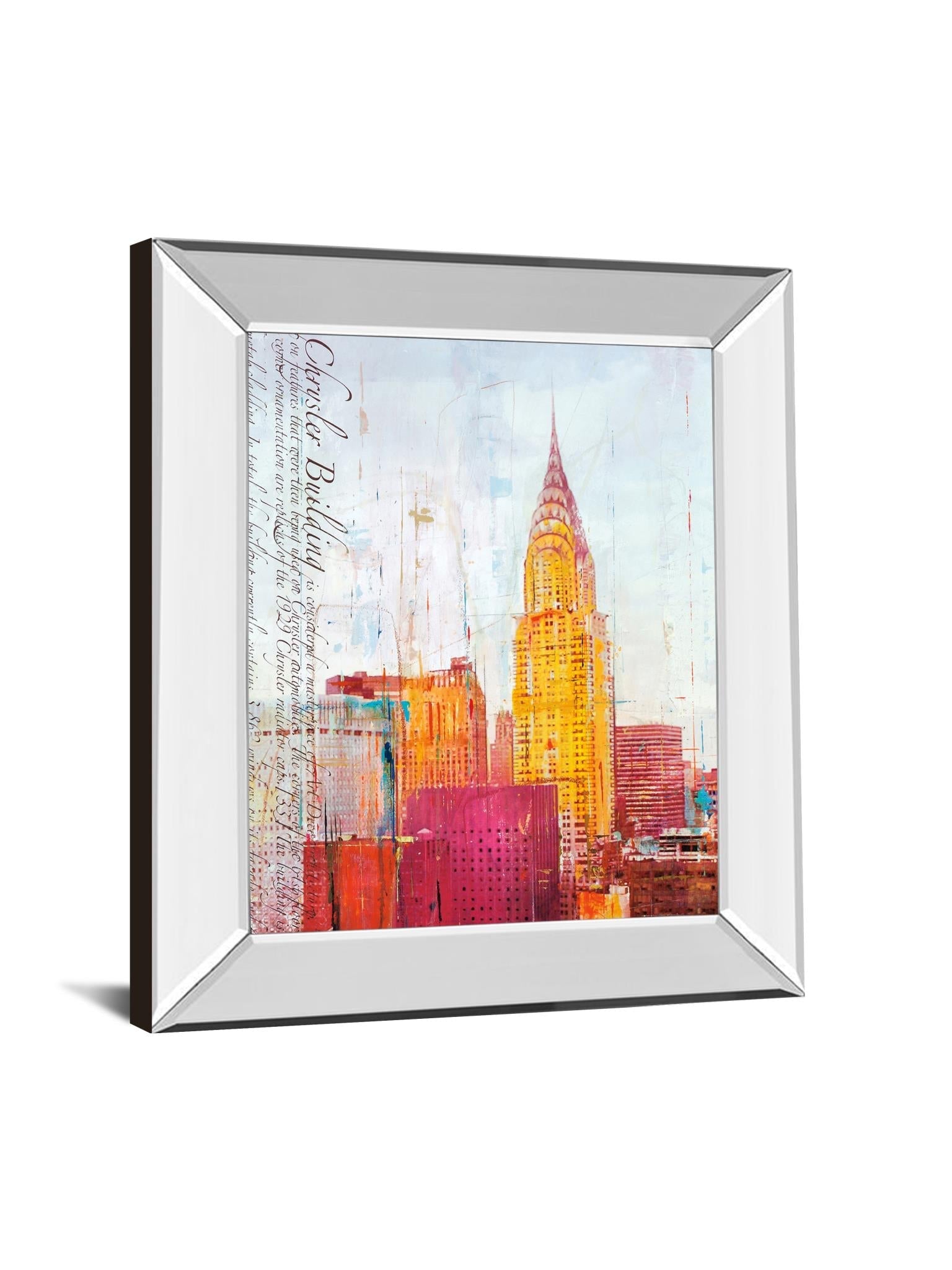 Mirrored Frame The City That Never Sleeps I By Haub 22X26 Mirror Frame Print
