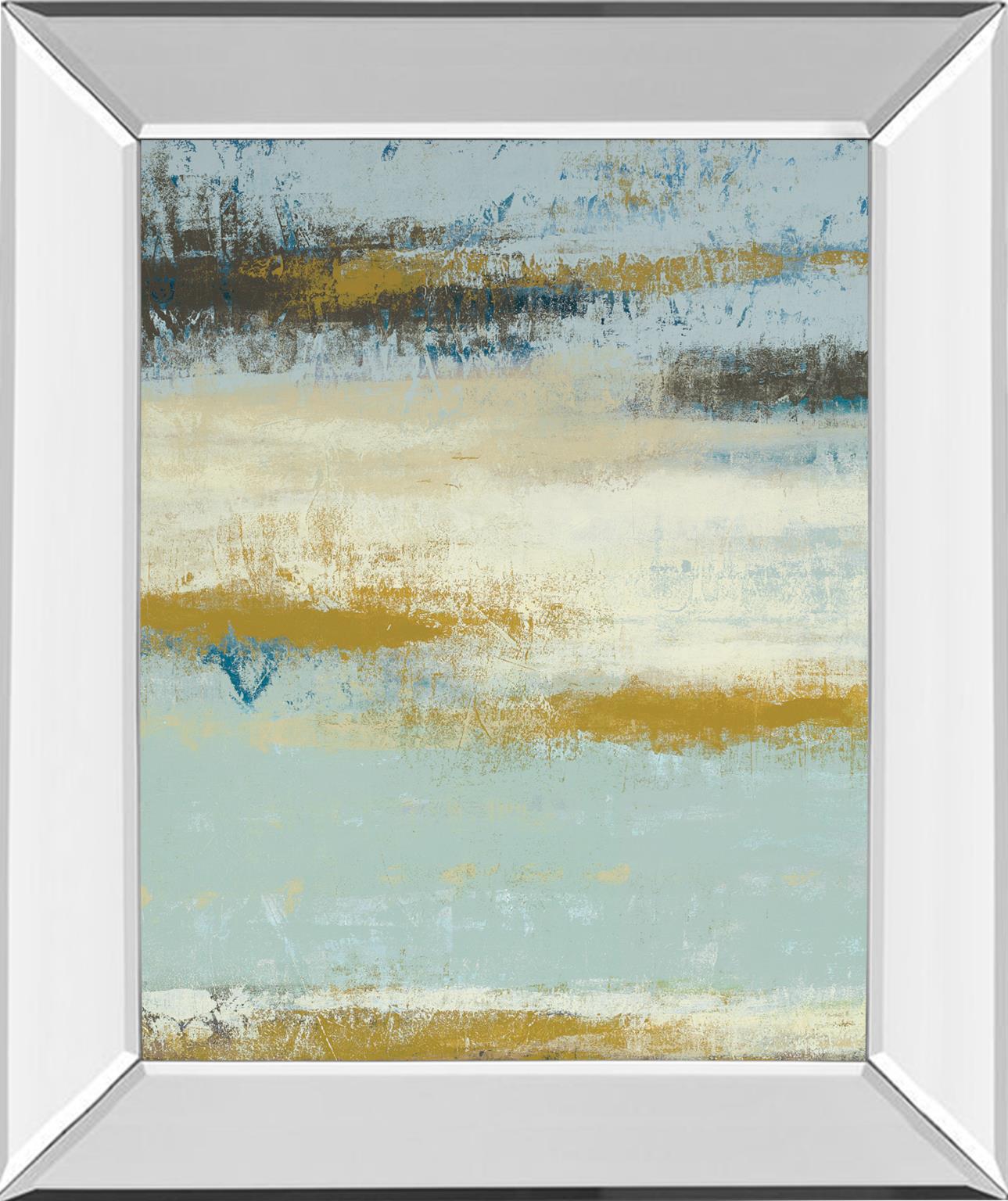 Mirrored Frame Ocean View By Vindedzis 22X26 Mirror Frame Print