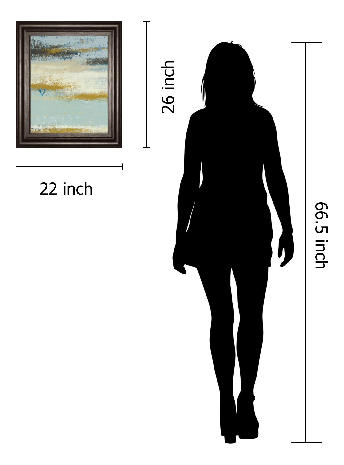 Ocean View By Vindedzis 22X26 Framed Print