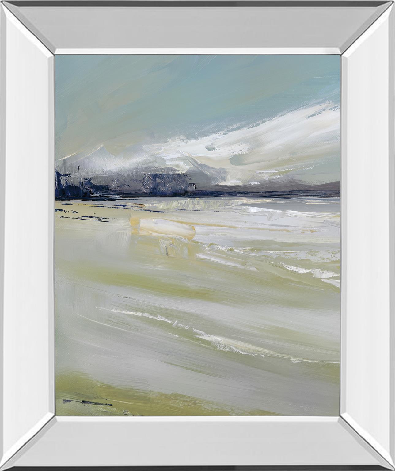 Mirrored Frame New Beginning By Fournier 22X26 Mirror Frame Print