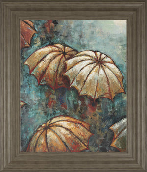 Umbrellas By Heath 22X26 Framed Print
