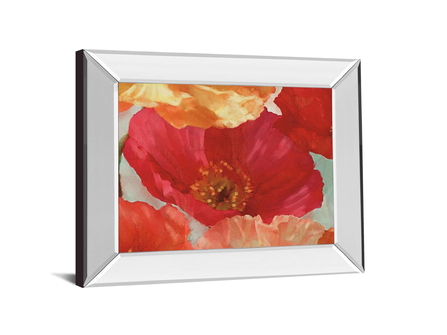 Mirrored Frame Incandescence Ii By Pahl 22X26 Mirror Frame Print