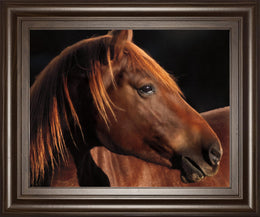 Pretty Girl By Caro 22X26 Framed Print