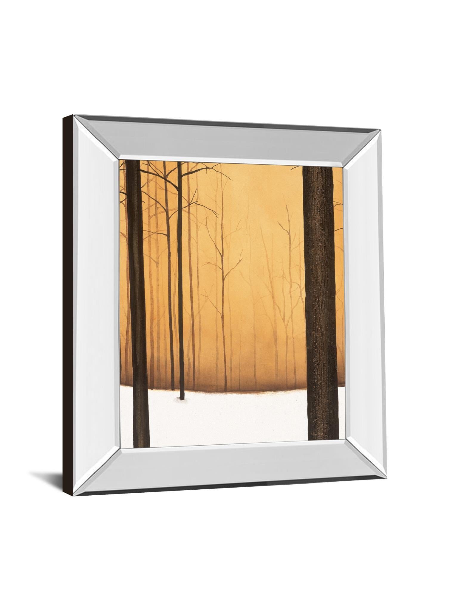 Mirrored Frame Golden Twilight By St. Germain 22X26 Mirror Frame Print