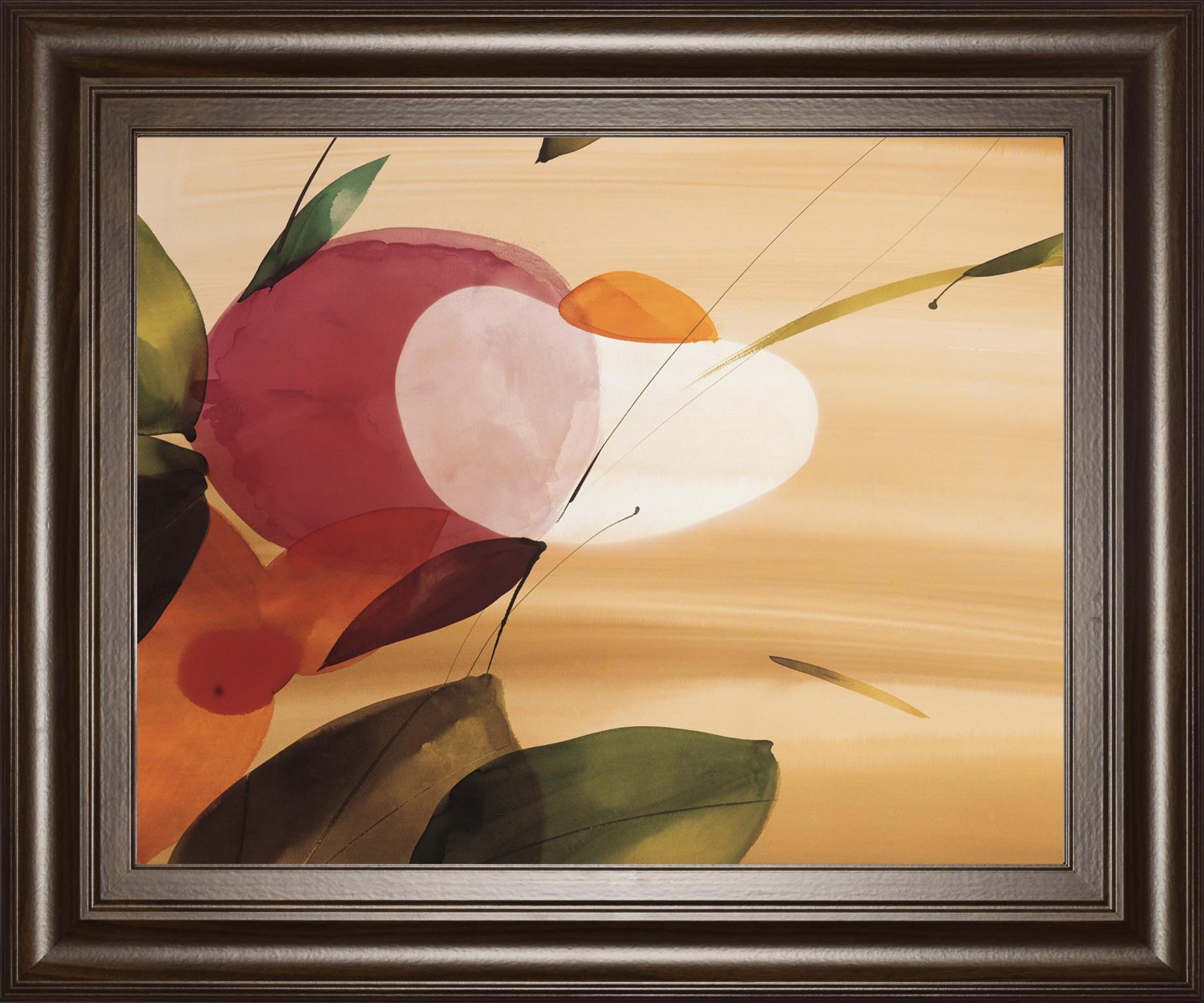 Floral Inspiration I  By Abellan 22X26 Framed Print
