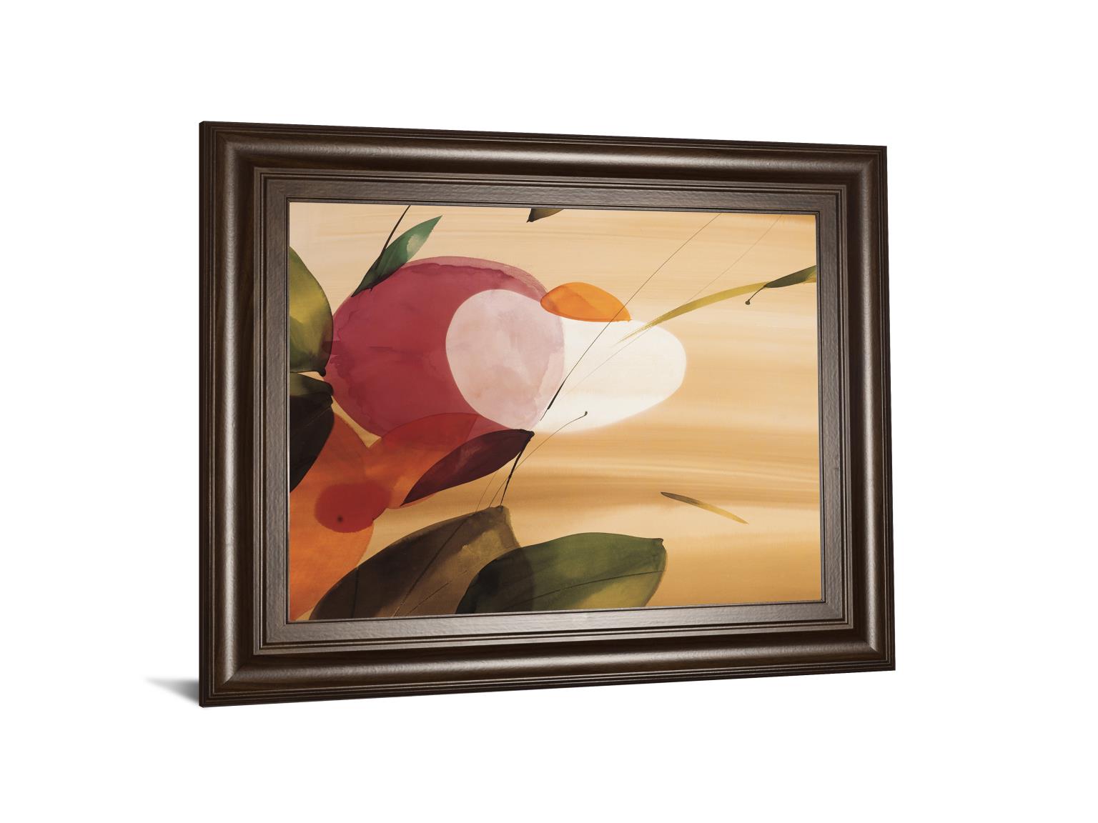 Floral Inspiration I  By Abellan 22X26 Framed Print