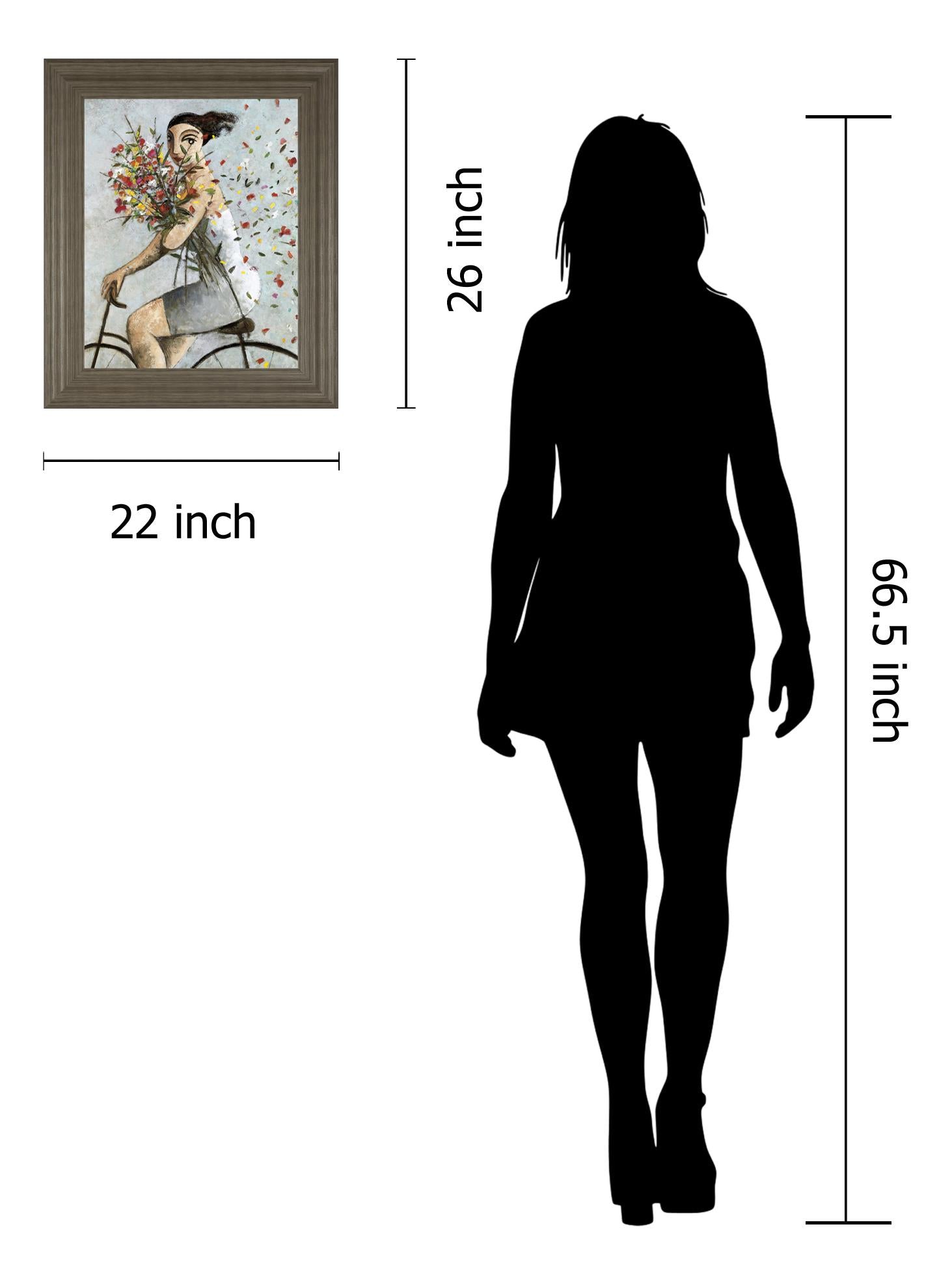 Petals By Lourenco 22X26 Framed Print