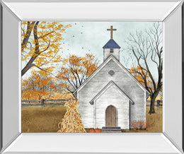 Mirrored Frame Blessed Assurance  By Billy Jacobs 22X26 Mirror Frame Print
