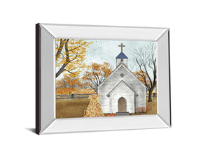 Mirrored Frame Blessed Assurance  By Billy Jacobs 22X26 Mirror Frame Print