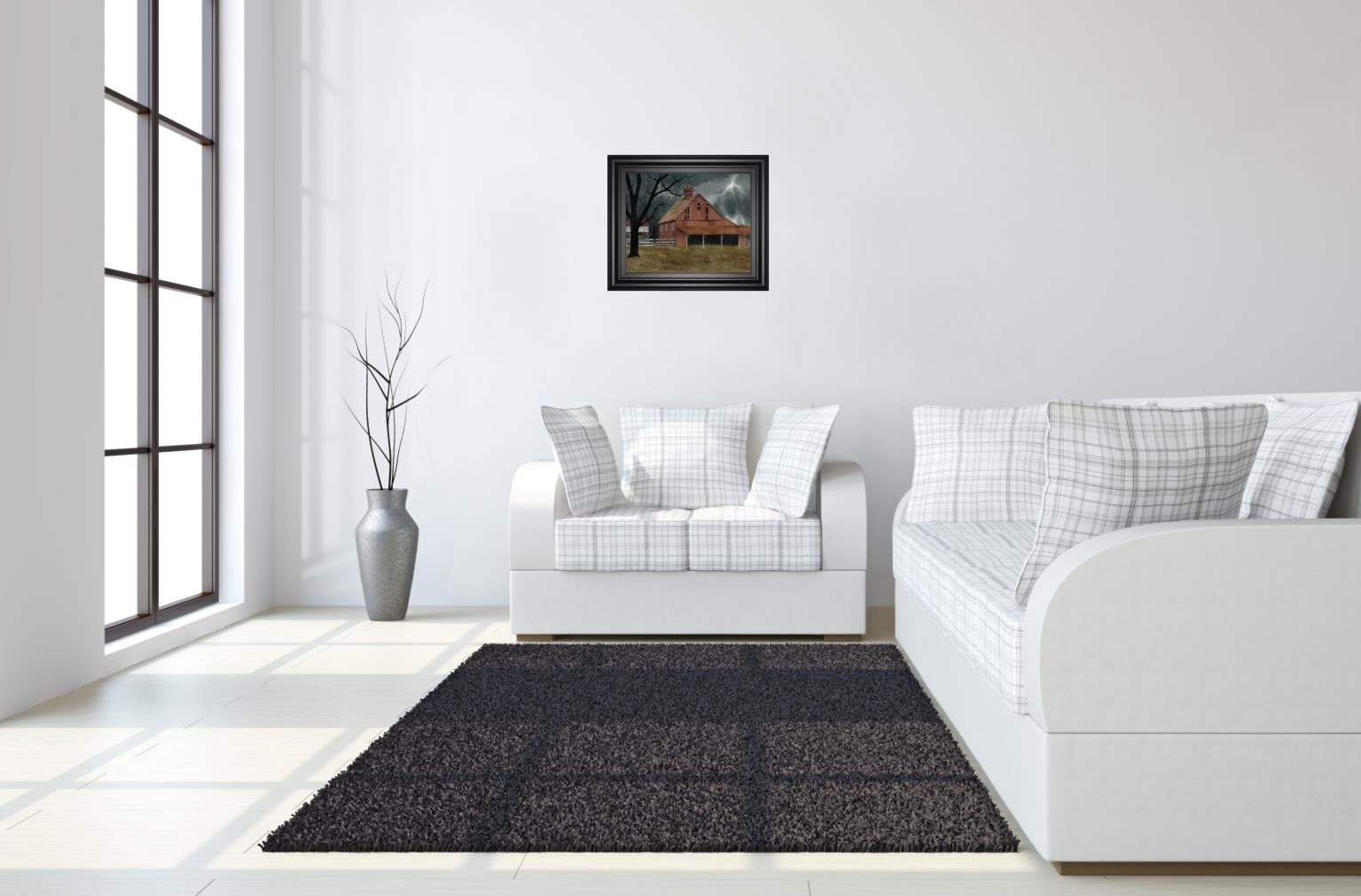 Dark And Stormy Nigh By Billy Jacobs 22X26 Framed Print